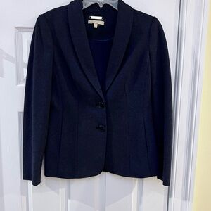 Ladies Size 2 Talbots Women's Blazer Knit in Italy 🇮🇹 GUC